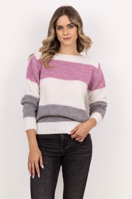 Sweter damski MKM ze sklepu: Cudmoda w kategorii: Swetry damskie - zdjęcie WP-ADS-ZJHDFTVFS_30188