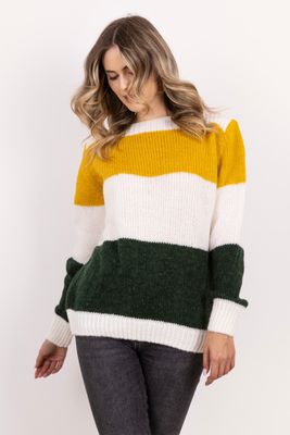 Sweter damski MKM ze sklepu: Cudmoda w kategorii: Swetry damskie - zdjęcie WP-ADS-ZJHDFTVFS_30189