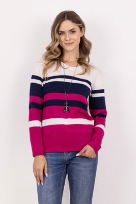 Sweter damski MKM ze sklepu: Cudmoda w kategorii: Swetry damskie - zdjęcie WP-ADS-ZJHDFTVFS_30194