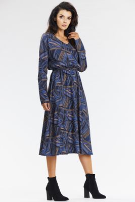 Sukienka casual trapezowa AWAMA ze sklepu: Cudmoda w kategorii: Sukienki - zdjęcie WP-ADS-ZJHDFTVFS_30221