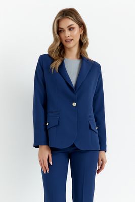 Makover - Marynarka elegancki jesienny ze sklepu: Cudmoda w kategorii: Marynarki damskie - zdjęcie WP-ADS-ZJHDFTVFS_30247