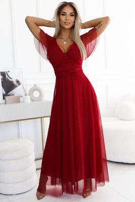Sukienka elegancka Numoco ze sklepu: Cudmoda w kategorii: Sukienki - zdjęcie WP-ADS-ZJHDFTVFS_30428
