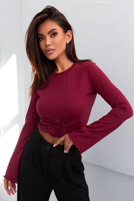 Bluzka damska casual Ivon ze sklepu: Cudmoda w kategorii: Bluzki damskie - zdjęcie WP-ADS-ZJHDFTVFS_30879