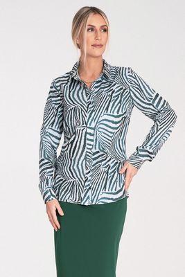 Koszula damska casual na jesień FIGL ze sklepu: Cudmoda w kategorii: Koszule damskie - zdjęcie WP-ADS-ZJHDFTVFS_30923