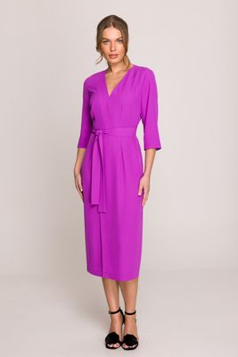 Stylove - Sukienka kopertowa ze sklepu: Cudmoda w kategorii: Sukienki - zdjęcie WP-ADS-ZJHDFTVFS_30977