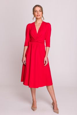 Sukienka wiosenna elegancka Stylove ze sklepu: Cudmoda w kategorii: Sukienki - zdjęcie WP-ADS-ZJHDFTVFS_31009