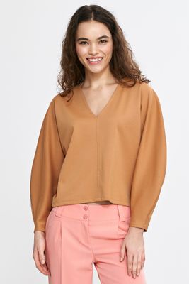 Bluzka damska casual NIFE ze sklepu: Cudmoda w kategorii: Bluzki damskie - zdjęcie WP-ADS-ZJHDFTVFS_31135