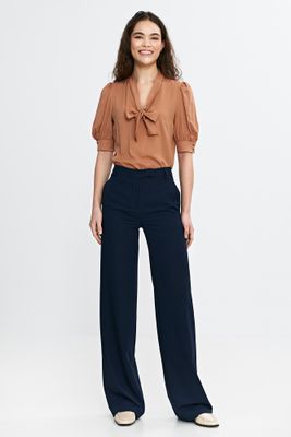 Spodnie damskie w stylu retro NIFE ze sklepu: Cudmoda w kategorii: Spodnie damskie - zdjęcie WP-ADS-ZJHDFTVFS_31145