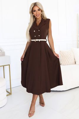Numoco - Sukienka casual wiosenna ze sklepu: Cudmoda w kategorii: Sukienki - zdjęcie WP-ADS-ZJHDFTVFS_31807