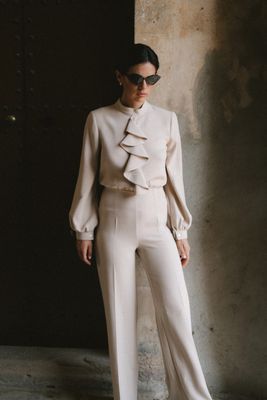 Stylove - Kombinezon damski na wiosnę ze sklepu: Cudmoda w kategorii: Kombinezony damskie - zdjęcie WP-ADS-ZJHDFTVFS_31939