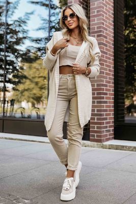 Sweter damski Numoco ze sklepu: Cudmoda w kategorii: Swetry damskie - zdjęcie WP-ADS-ZJHDFTVFS_32077