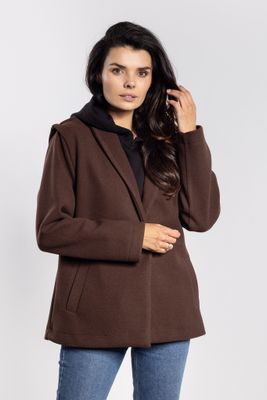 Płaszcz damski casualowy AWAMA ze sklepu: Cudmoda w kategorii: Płaszcze damskie - zdjęcie WP-ADS-ZJHDFTVFS_32148
