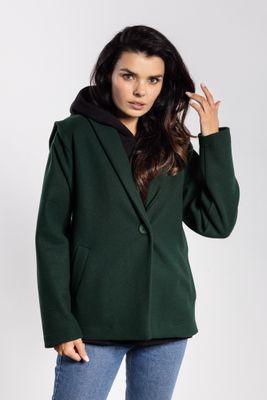 Płaszcz damski casual jesienny AWAMA ze sklepu: Cudmoda w kategorii: Płaszcze damskie - zdjęcie WP-ADS-ZJHDFTVFS_32149