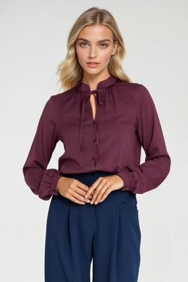 NIFE - Bluzka damska casualowa ze sklepu: Cudmoda w kategorii: Bluzki damskie - zdjęcie WP-ADS-ZJHDFTVFS_32314