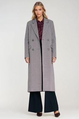 NIFE - Płaszcz damski casual ze sklepu: Cudmoda w kategorii: Płaszcze damskie - zdjęcie WP-ADS-ZJHDFTVFS_32320