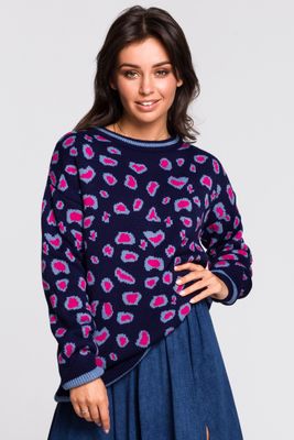 BE Knitwear - Sweter damski casual ze sklepu: Cudmoda w kategorii: Swetry damskie - zdjęcie WP-ADS-ZJHDFTVFS_4285