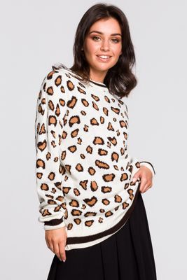 Sweter damski zimowy BE Knitwear ze sklepu: Cudmoda w kategorii: Swetry damskie - zdjęcie WP-ADS-ZJHDFTVFS_4286