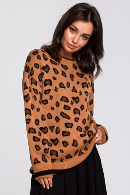 Sweter damski BE Knitwear ze sklepu: Cudmoda w kategorii: Swetry damskie - zdjęcie WP-ADS-ZJHDFTVFS_4289