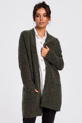Sweter damski na zimę casualowy BE Knitwear ze sklepu: Cudmoda w kategorii: Swetry damskie - zdjęcie WP-ADS-ZJHDFTVFS_4308