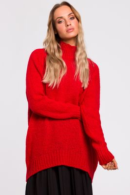 Sweter damski na zimę casual Moe ze sklepu: Cudmoda w kategorii: Swetry damskie - zdjęcie WP-ADS-ZJHDFTVFS_4542