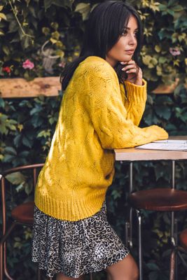 Sweter damski BE Knitwear ze sklepu: Cudmoda w kategorii: Swetry damskie - zdjęcie WP-ADS-ZJHDFTVFS_4658