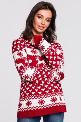BE Knitwear - Sweter damski ze sklepu: Cudmoda w kategorii: Swetry damskie - zdjęcie WP-ADS-ZJHDFTVFS_4660