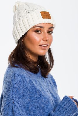 Czapka zimowa damska jesienny BE Knitwear ze sklepu: Cudmoda w kategorii: Czapki zimowe damskie - zdjęcie WP-ADS-ZJHDFTVFS_4677