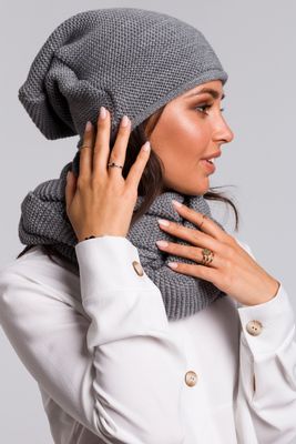 Czapka zimowa damska BE Knitwear ze sklepu: Cudmoda w kategorii: Czapki zimowe damskie - zdjęcie WP-ADS-ZJHDFTVFS_4835