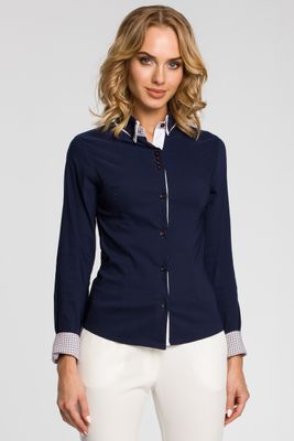 Koszula damska casual Moe ze sklepu: Cudmoda w kategorii: Koszule damskie - zdjęcie WP-ADS-ZJHDFTVFS_5362