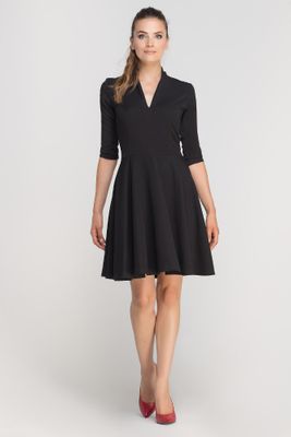 Sukienka elegancka LANTI ze sklepu: Cudmoda w kategorii: Sukienki - zdjęcie WP-ADS-ZJHDFTVFS_685