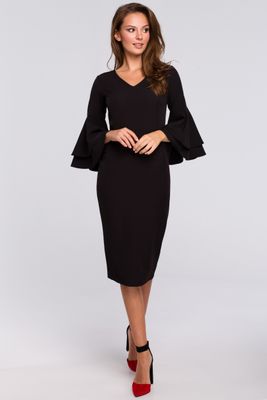 Sukienka elegancka Makover ze sklepu: Cudmoda w kategorii: Sukienki - zdjęcie WP-ADS-ZJHDFTVFS_8709
