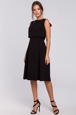 Sukienka elegancka na wiosnę Makover ze sklepu: Cudmoda w kategorii: Sukienki - zdjęcie WP-ADS-ZJHDFTVFS_8724