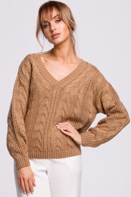 Sweter damski na zimę Moe ze sklepu: Cudmoda w kategorii: Swetry damskie - zdjęcie WP-ADS-ZJHDFTVFS_9472
