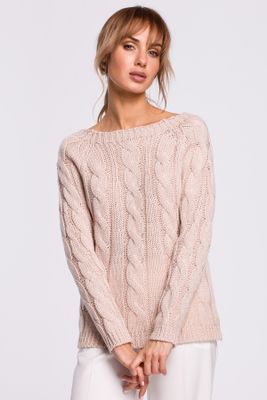 Sweter damski Moe ze sklepu: Cudmoda w kategorii: Swetry damskie - zdjęcie WP-ADS-ZJHDFTVFS_9474