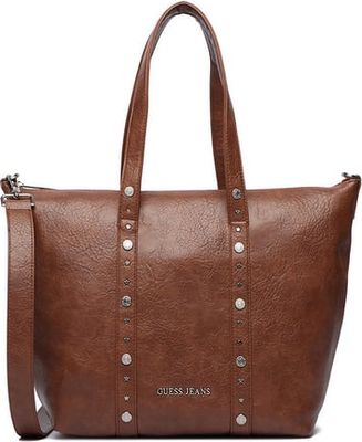 GUESS JEANS - Shopper bag elegancka ze sklepu: ccc.eu w kategorii: Torby Shopper bag - zdjęcie WP-CCC-G202M-SEF_5907964503781