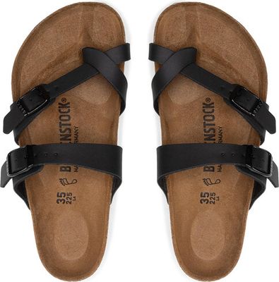 Klapki damskie na lato BIRKENSTOCK ze sklepu: eobuwie.pl w kategorii: Klapki damskie - zdjęcie WP-EBWP-9KUZS-09B_0000199804694