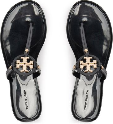 Klapki damskie na lato Tory Burch ze sklepu: eobuwie.pl w kategorii: Klapki damskie - zdjęcie WP-EBWP-9KUZS-09B_0000200479521