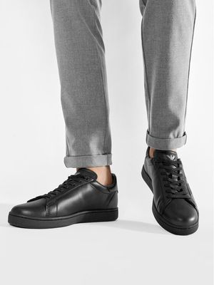 Buty sportowe męskie na wiosnę na jesień EA7 Emporio Armani ze sklepu: eobuwie.pl w kategorii: Buty sportowe męskie - zdjęcie WP-EBWP-9KUZS-09B_0000200876535