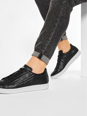 Buty sportowe męskie jesienne EA7 Emporio Armani ze sklepu: eobuwie.pl w kategorii: Buty sportowe męskie - zdjęcie WP-EBWP-9KUZS-09B_0000200876573