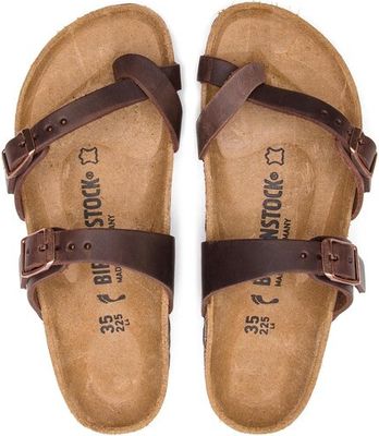 Klapki damskie na lato BIRKENSTOCK ze sklepu: eobuwie.pl w kategorii: Klapki damskie - zdjęcie WP-EBWP-9KUZS-09B_0000201145135