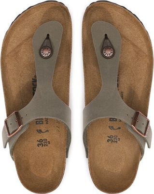 BIRKENSTOCK - Klapki damskie na lato ze sklepu: eobuwie.pl w kategorii: Klapki damskie - zdjęcie WP-EBWP-9KUZS-09B_0000201145197