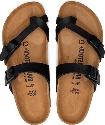BIRKENSTOCK - Klapki damskie na lato ze sklepu: eobuwie.pl w kategorii: Klapki damskie - zdjęcie WP-EBWP-9KUZS-09B_0000201145296