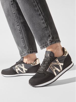 Buty sportowe damskie wiosenne Armani Exchange ze sklepu: eobuwie.pl w kategorii: Buty sportowe damskie - zdjęcie WP-EBWP-9KUZS-09B_0000201318430