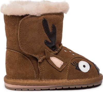 Buty zimowe dziecięce na zimę Emu Australia ze sklepu: eobuwie.pl w kategorii: Buty zimowe dziecięce - zdjęcie WP-EBWP-9KUZS-09B_0000201354377