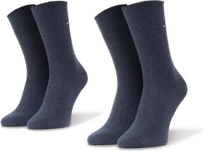 Skarpetki damskie casual Tommy Hilfiger ze sklepu: eobuwie.pl w kategorii: Skarpetki damskie - zdjęcie WP-EBWP-9KUZS-09B_0000207264793
