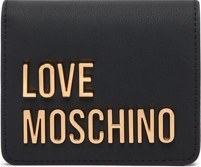Portfel damski Love Moschino ze sklepu: eobuwie.pl w kategorii: Portfele damskie - zdjęcie WP-EBWP-9KUZS-09B_0000207586093