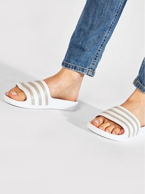 Klapki damskie letnie adidas ze sklepu: eobuwie.pl w kategorii: Klapki damskie