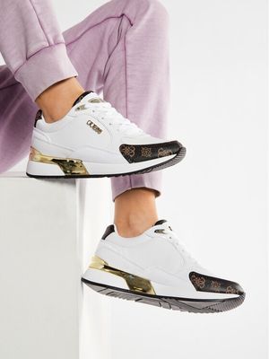 Guess - Buty sportowe damskie wiosenne ze sklepu: eobuwie.pl w kategorii: Buty sportowe damskie - zdjęcie WP-EBWP-9KUZS-09B_0000207894372