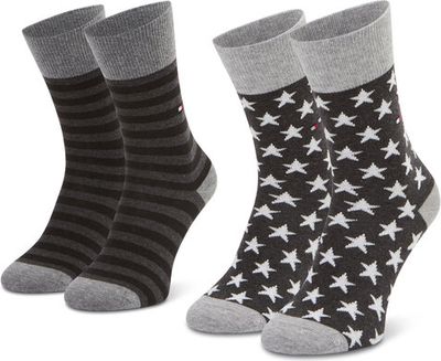Skarpetki damskie w abstrakcyjnym wzorze Tommy Hilfiger ze sklepu: eobuwie.pl w kategorii: Skarpetki damskie - zdjęcie WP-EBWP-9KUZS-09B_0000208071864