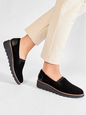 Półbuty damskie na jesień Clarks ze sklepu: eobuwie.pl w kategorii: Półbuty damskie - zdjęcie WP-EBWP-9KUZS-09B_0000208284653